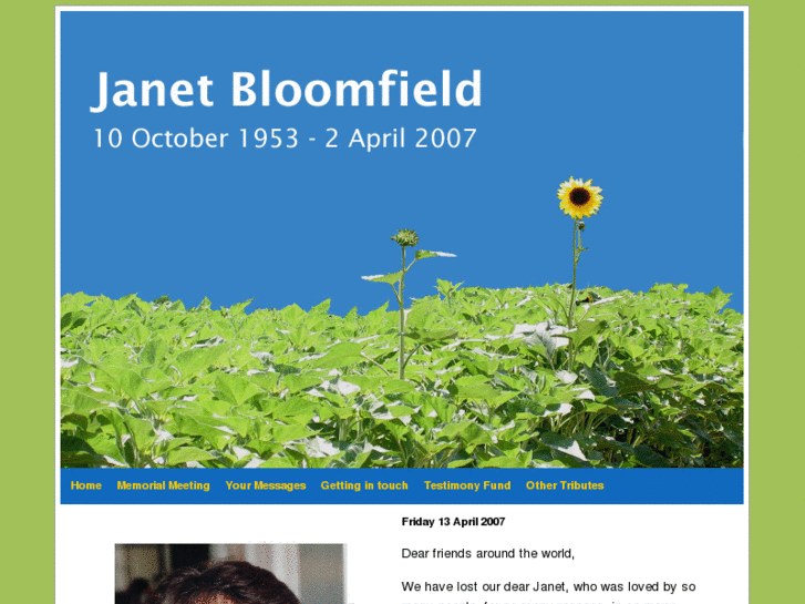 www.janetbloomfield.com