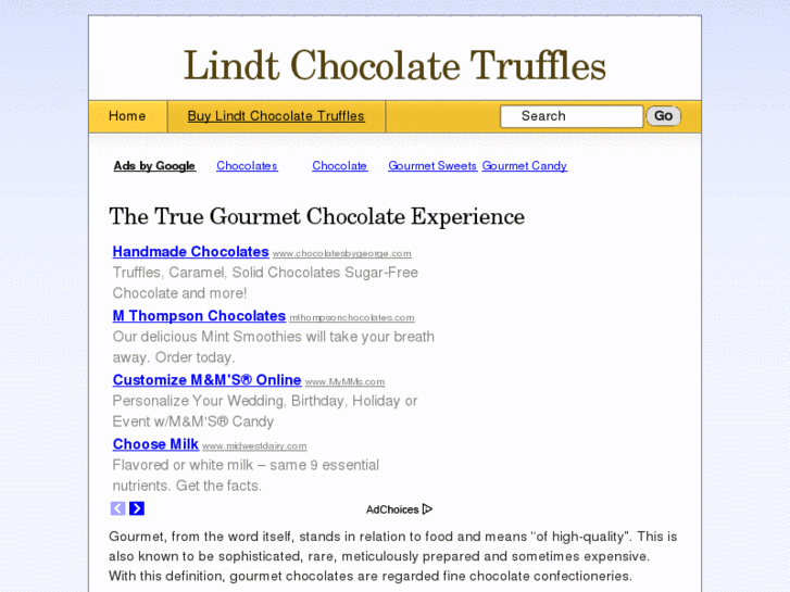 www.lindtchocolatetruffles.net