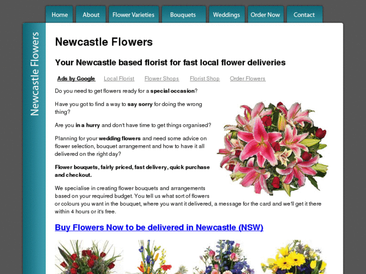 www.newcastleflowers.com.au