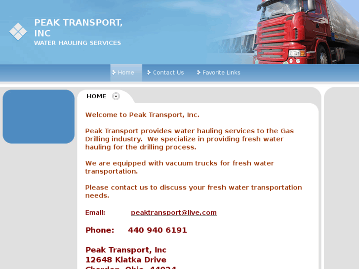 www.peaktransportinc.com