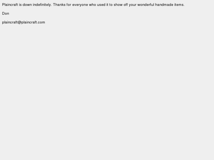 www.plaincraft.com