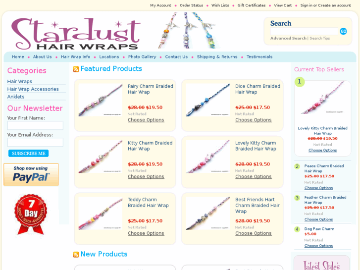 www.stardusthairwraps.com