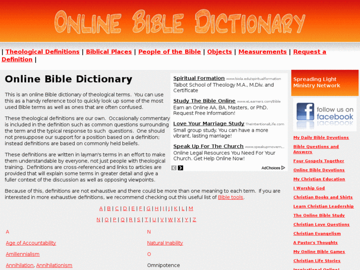 www.theonlinebibledictionary.com