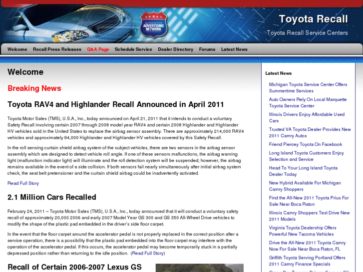 www.toyotarecall.org