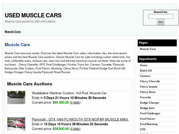 www.usedmuscle-cars.com