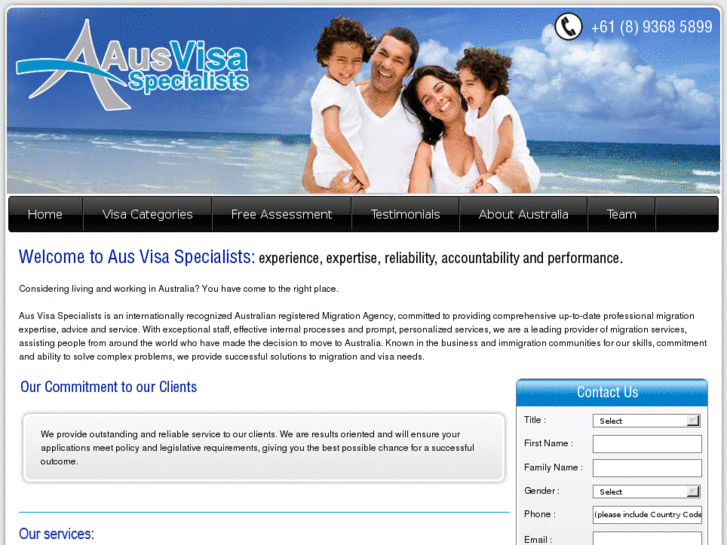 www.ausvisaspecialists.com