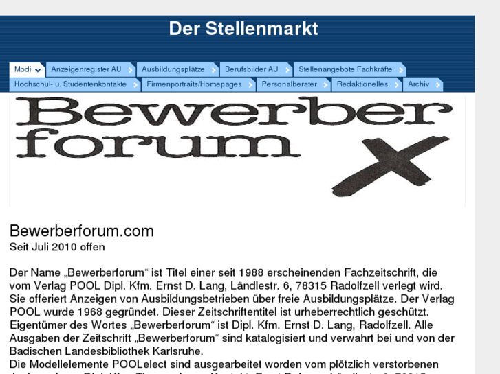 www.bewerberforum.com