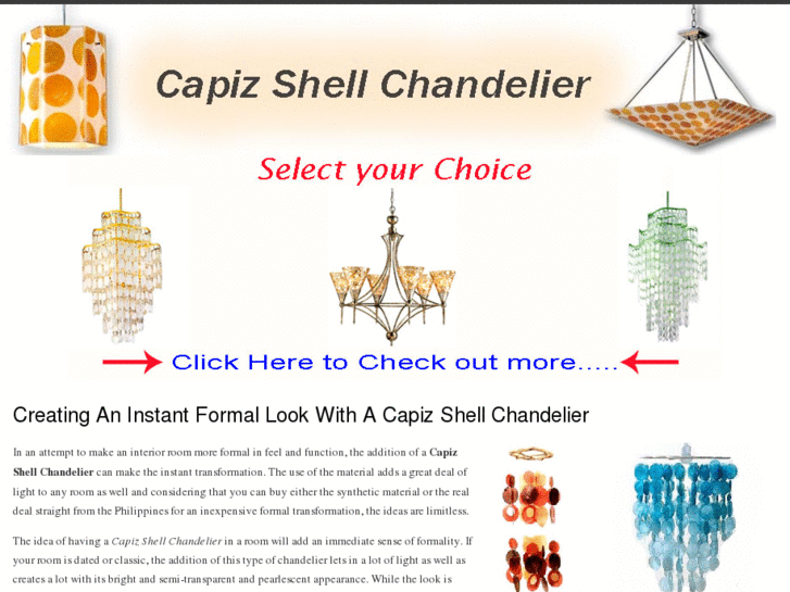 www.capizshellchandelier.com