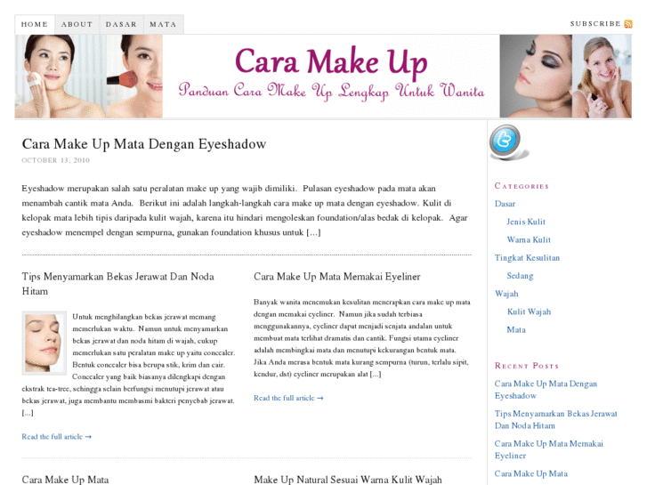 www.caramakeup.com