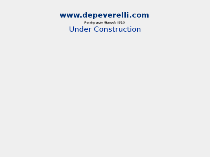 www.depeverelli.com