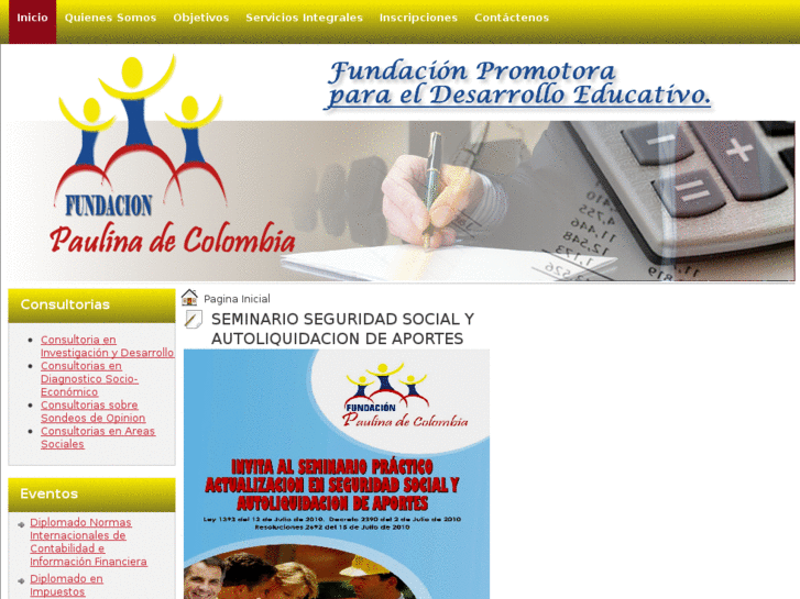 www.fundacionpaulinadecolombia.org