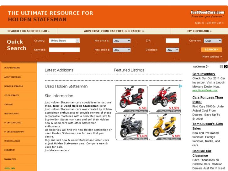 www.juststatesmancars.com
