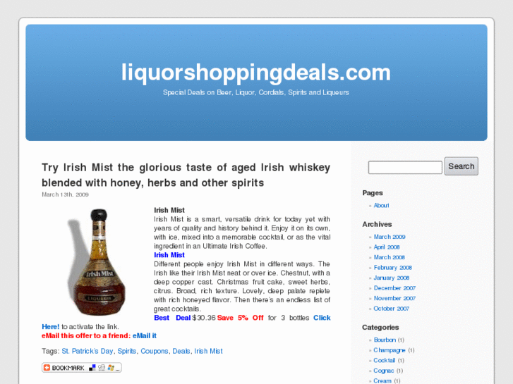 www.liquorshoppingdeals.com