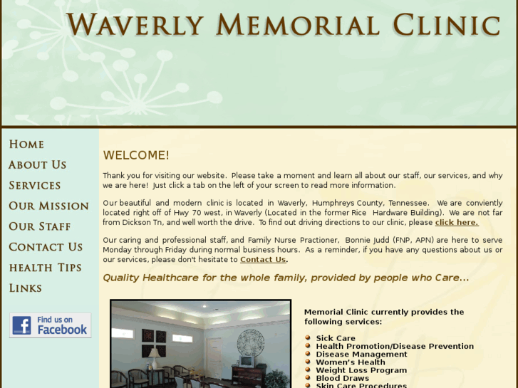 www.memorialclinicwaverly.com