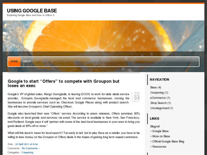 www.usinggooglebase.com