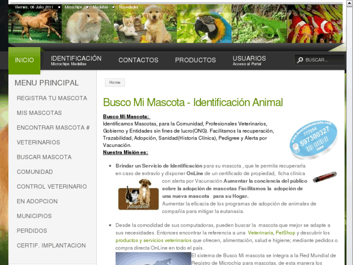 www.buscomimascota.com