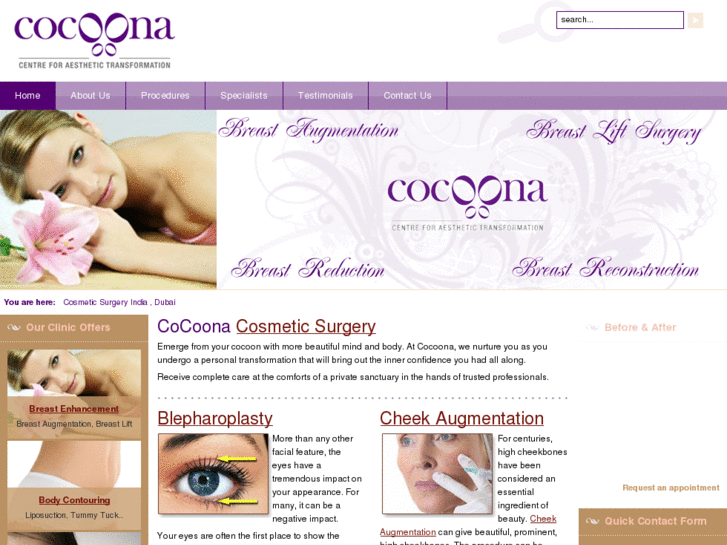 www.cocoonacosmeticsurgery.com