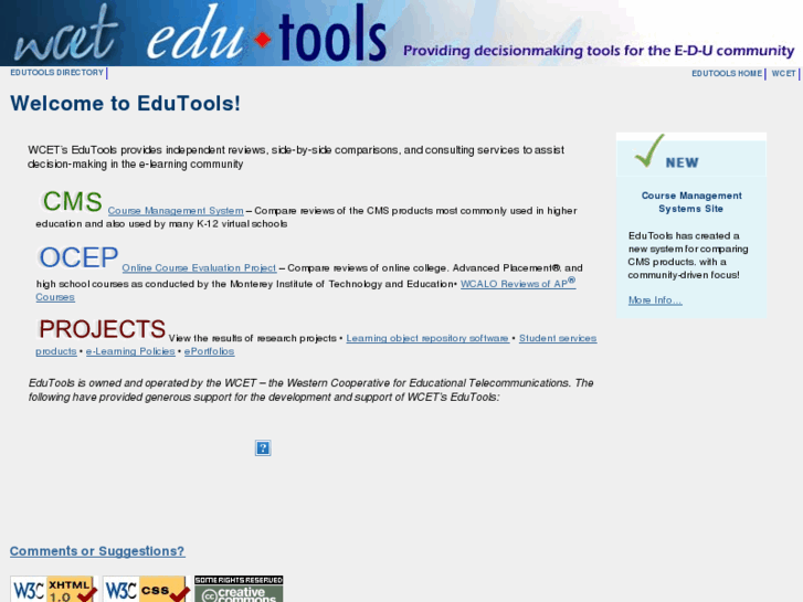 www.edutools.org