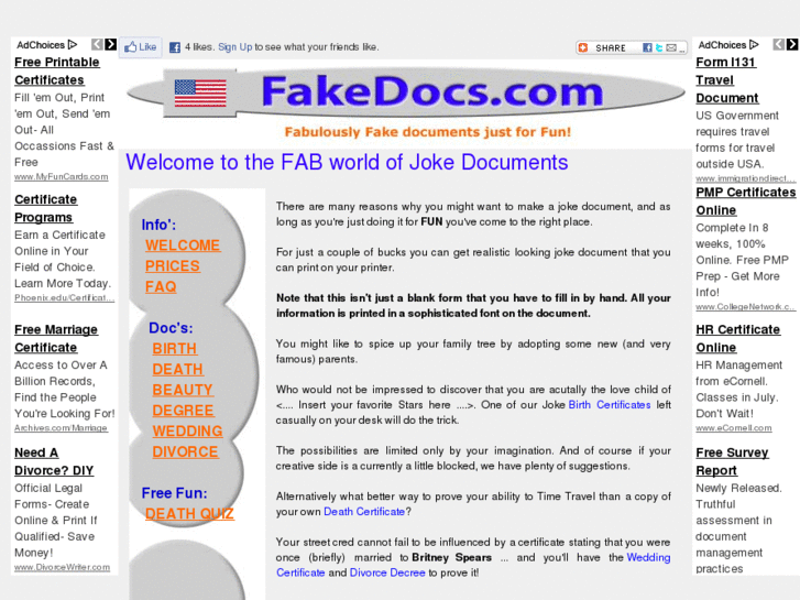 www.fakedocs.com