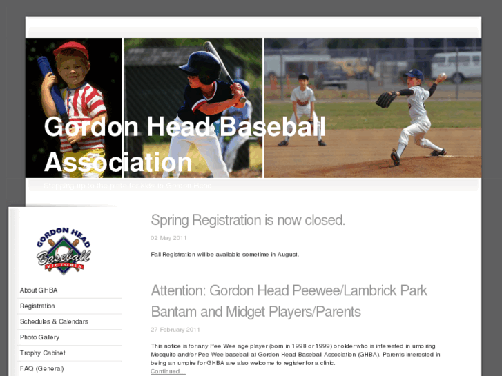 www.gordonheadbaseball.org