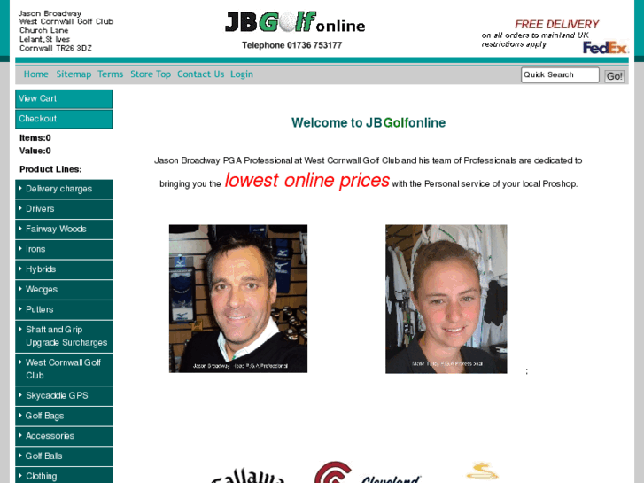 www.jbgolfonline.co.uk