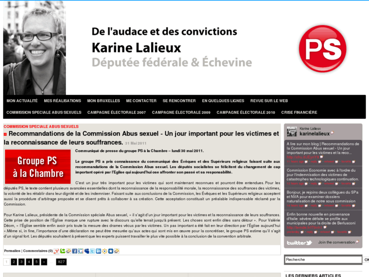 www.karinelalieux.be