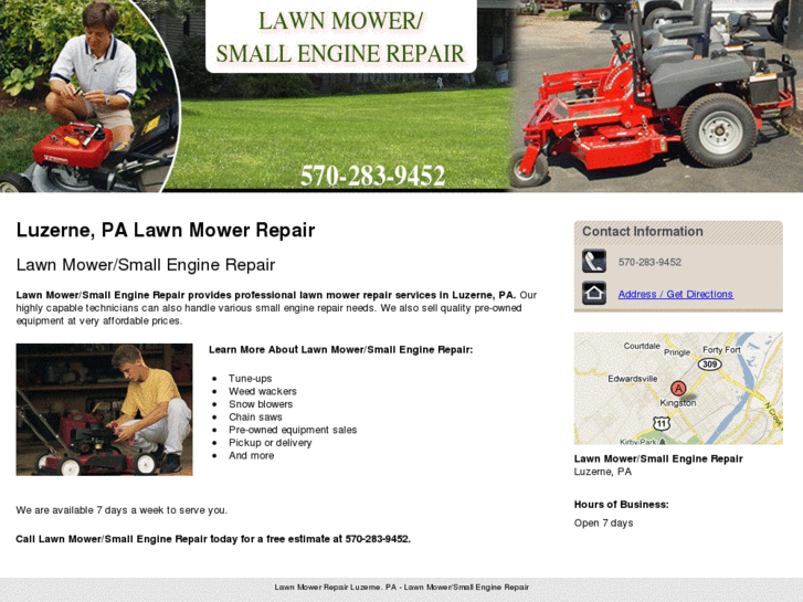 www.lawnmowersmallengine.com