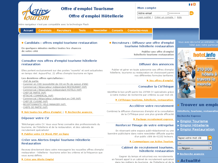 www.offre-emploi-tourisme.com