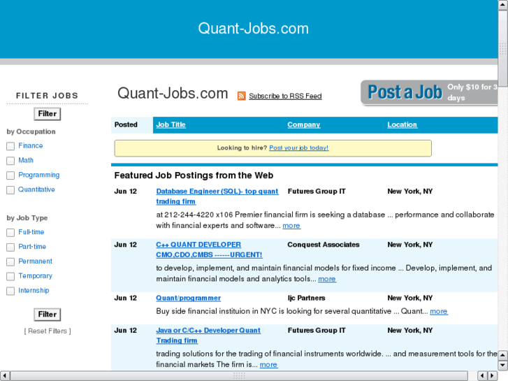 www.quant-jobs.com