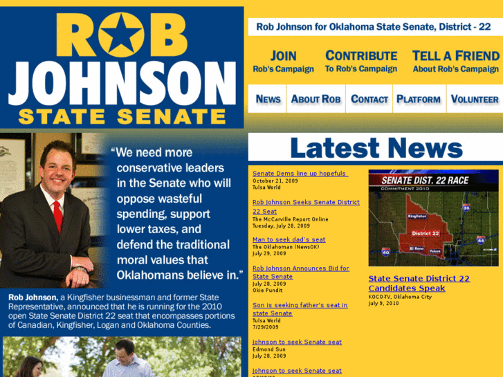 www.voteforrobjohnson.com