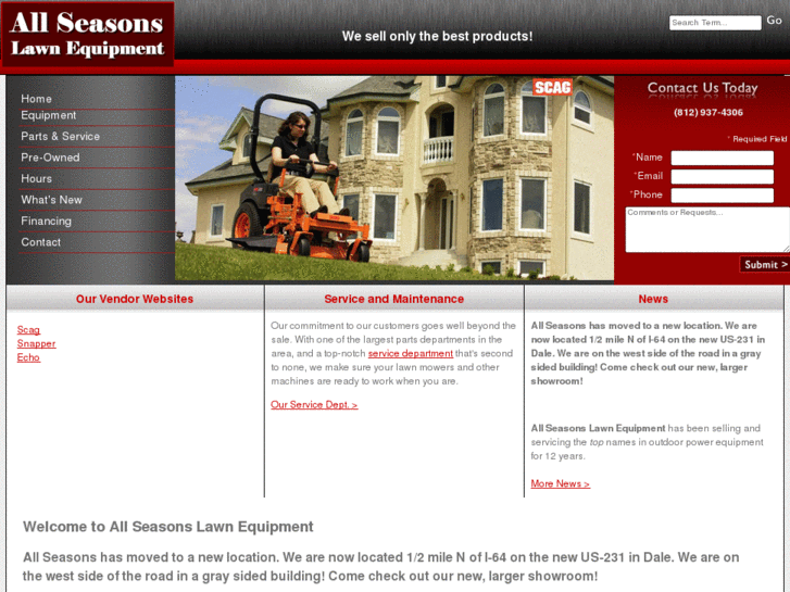 www.allseasons-lawnequipment.com