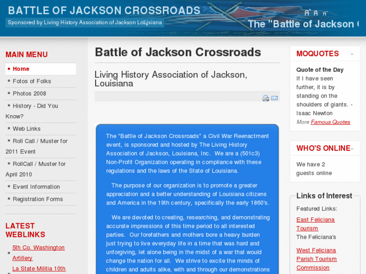 www.battleofjacksoncrossroads.org