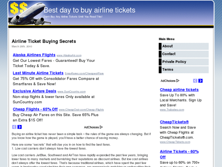 www.bestdaytobuyairlinetickets.com