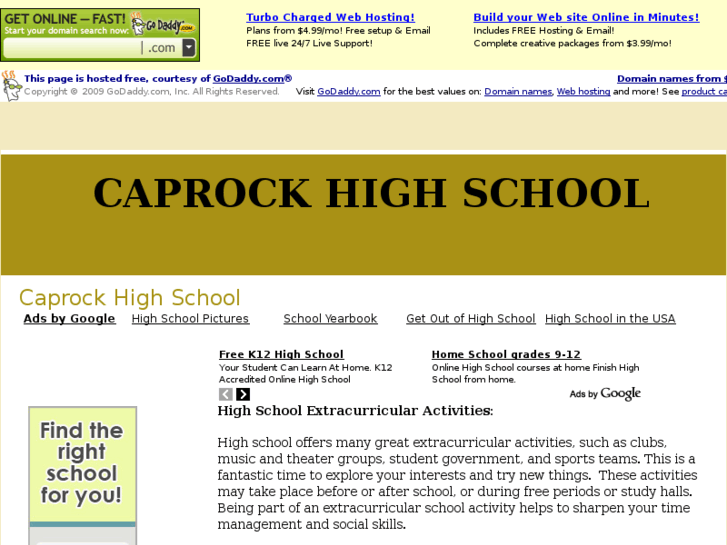 www.caprockhighschool.com