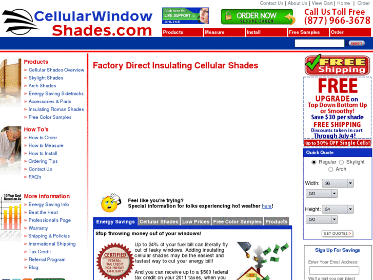 www.cellularwindowshade.com