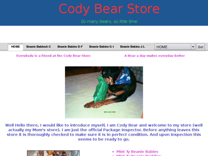 www.codybearstore.com