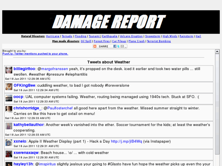 www.damagereport.com