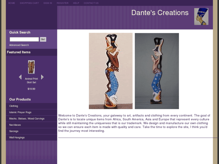 www.dantescreations.com