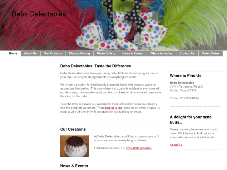 www.debs-delectables.com