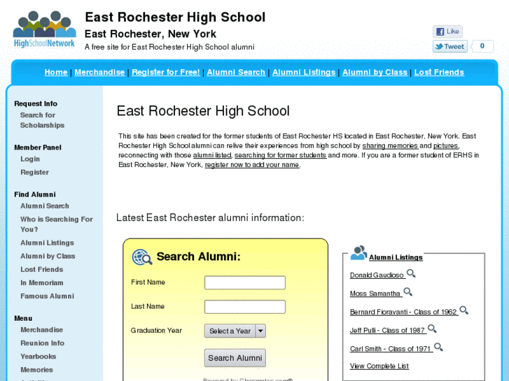 www.eastrochesterhighschool.com