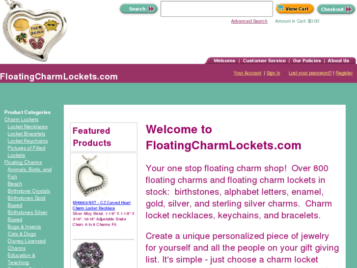 www.floatingcharmlockets.com