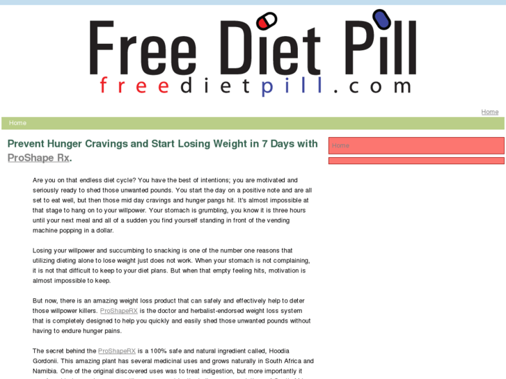 www.freedietpill.com