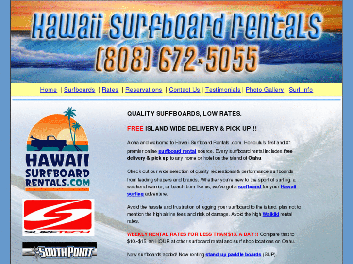 www.hawaiisurfboardrentals.com