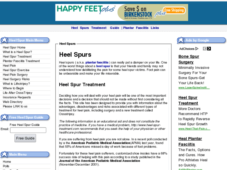 www.heel-spur-treatment.com