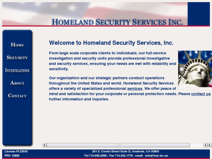 www.homelandsecurityservices.com