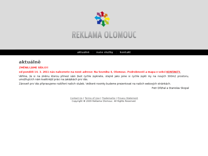 www.reklamaolomouc.cz