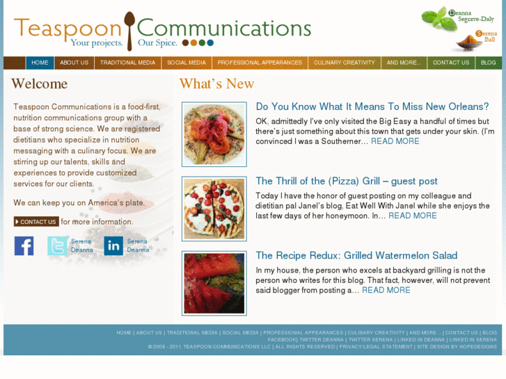 www.teaspooncomm.com