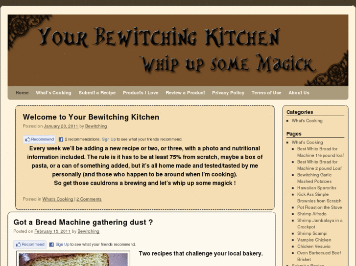 www.yourbewitchingkitchen.com