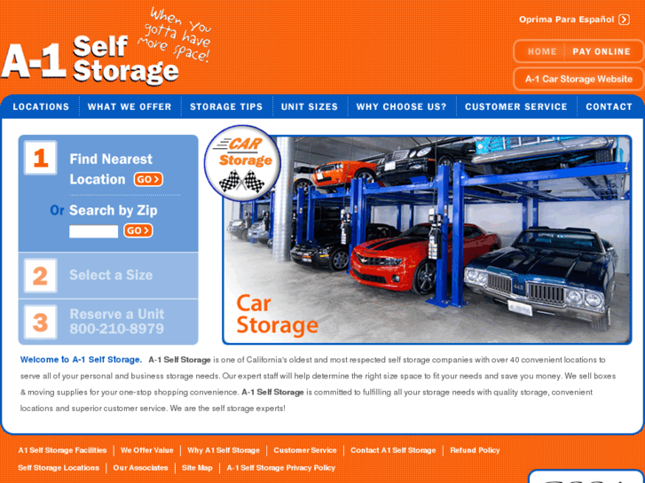 www.a1selfstorage.com