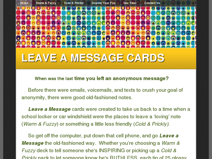 www.anonymouscards.biz